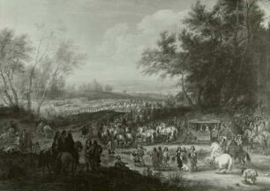 Ausfahrt Ludwig XIV. nach Vincennes