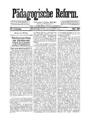 Wahlversammlung der Schulsynode