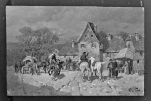 Auf dem Weg zum Pferdemarkt — Pferdemarkt