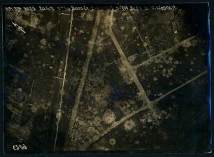 Foto des Geländes um und südlich von La Bassée (Luftbild)