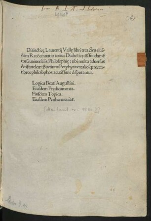 Dialecticae libri III