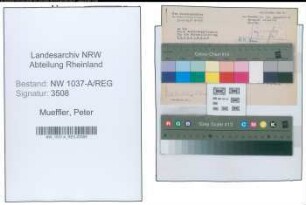 Entnazifizierung Peter Mueffler , geb. 00.00.0000 ()