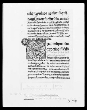 Commentarius in Psalmos — Commentarius in Psalmos, Folio 85versoBuchseite