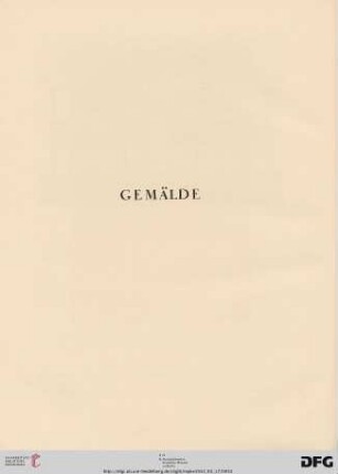 Gemälde (Nr. 183-213)