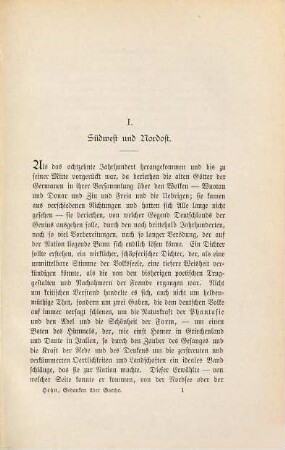 Gedanken über Goethe