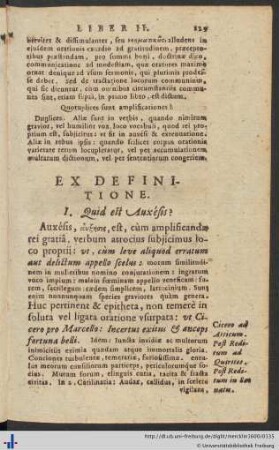 Ex Definitione