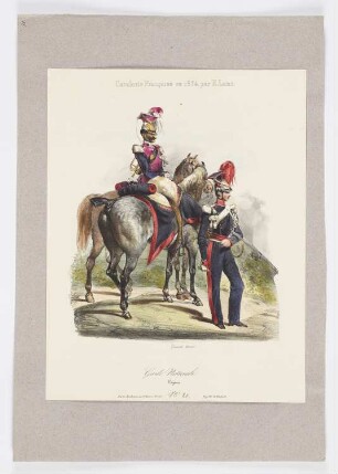 Garde nationale, aus der Folge: "Französische Kavallerie", 1834