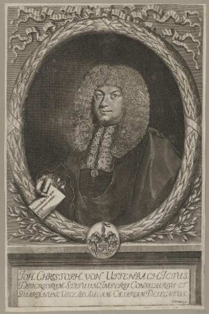 Bildnis des Joh. Christoph von Uffenbach