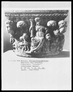 Kapitell aus Venedig — Fortitudo