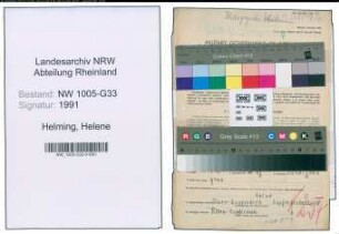 Entnazifizierung Helene Helming , geb. 06.03.1888 (Direktorin)