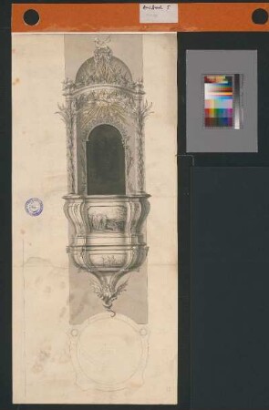 Kanzel der Stiftskirche St. Gumbertus in Ansbach