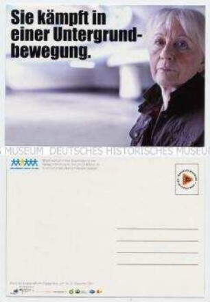 Woche des bürgerschaftlichen Engagements 14.-23- September 2007 - Margret, engagiert sich für Radweg-Unterführung