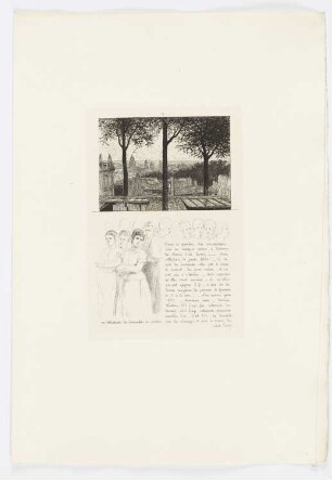 Blatt 11 der Folge "Paris intime"