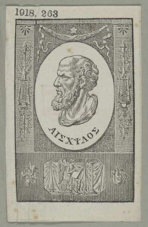 Bildnis des Aeschylus