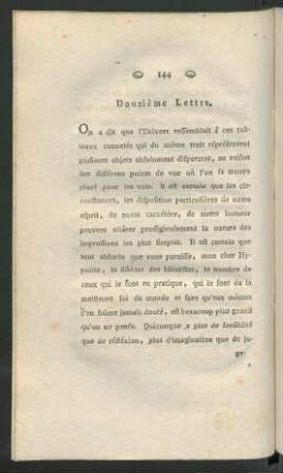 Douzième Lettre