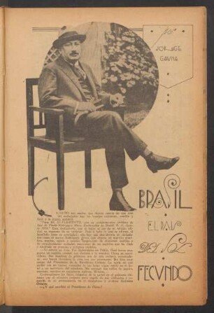 Brasil, el país del sol fecundo