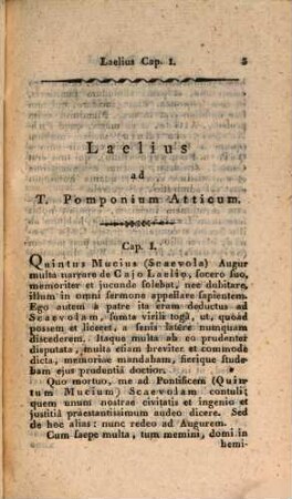 Laelius sive de Amicitia