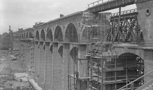 Bietigheim Enzviadukt Instandsetzung Behelfsbrücke zerstörte Brückenfelder