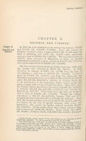 Chapter X. Revenue and finance
