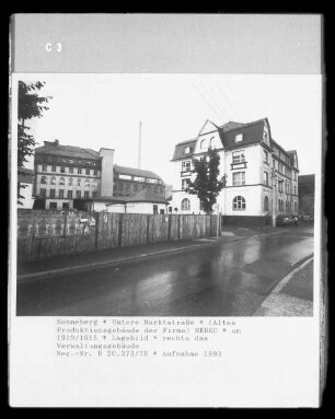 Altes Produktionsgebäude der Firma HERKO