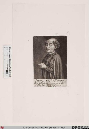 Bildnis Peter Mendel (II)