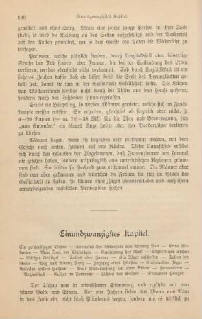 Einundzwanzigstes Kapitel