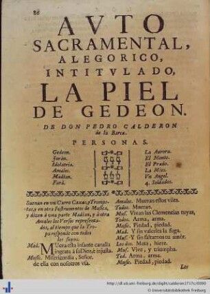 La Piel de Gedeon.