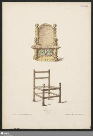 Sessel, Thron