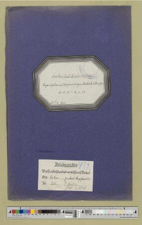 Organisation und Personalfragen der Friedenskommission