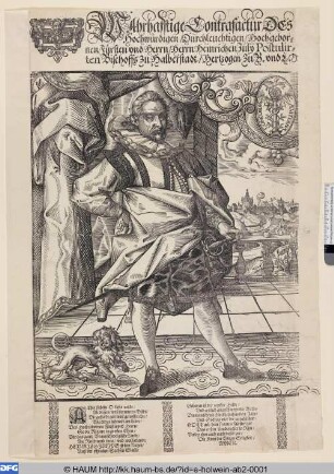 Heinrich Julius, Herzog von Braunschweig-Lüneburg, Bischof von Halberstadt