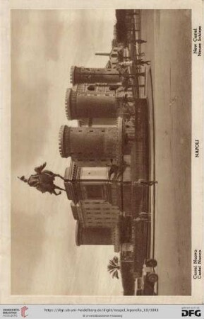 Napoli – Castel Nuovo – Castle Nuovo – New Castel – Neues Schloss