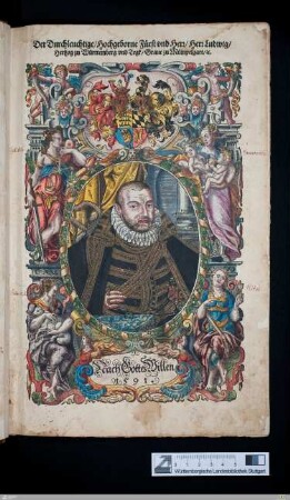 Porträt Herzog Ludwig von Württemberg
