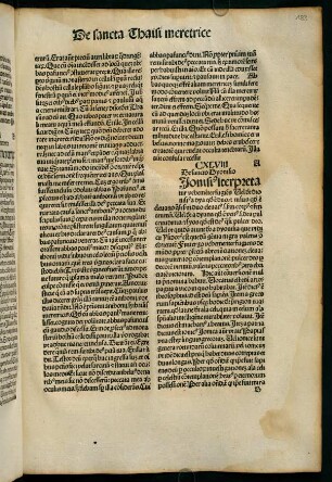 CXLVIII. De sancto Dyonisio - CLII. De sancto Crisanto