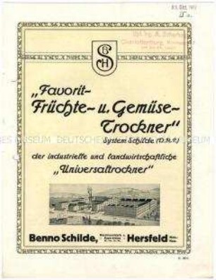 Früchte- und Gemüsetrockner