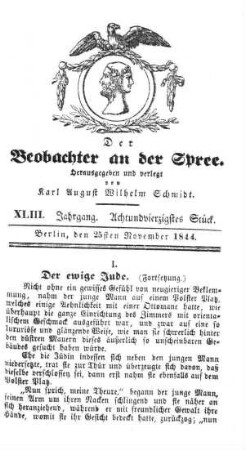 48. Stueck, 25. November 1844