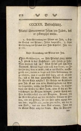 378-384, Erster Punkt; Zweyter Punkt