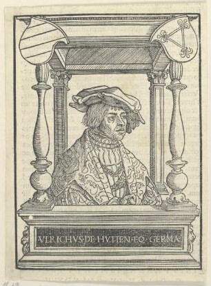 Bildnis des Vlrich de Hvtten