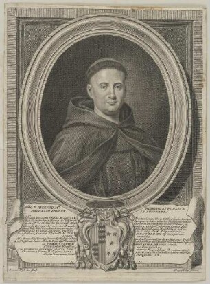 Bildnis des Iosephus Maria Ribeyrus et Fonseca