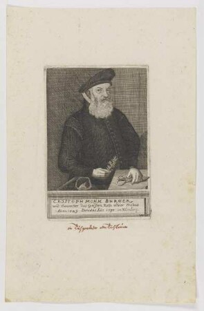 Bildnis des Christoph Mohn