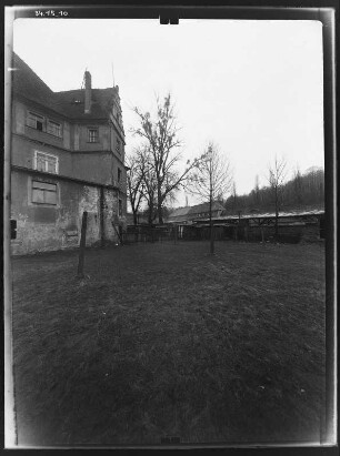 Pirna-Rottwerndorf, Altrottwerdorf 24. Schloß (ab 1556). Teilansicht