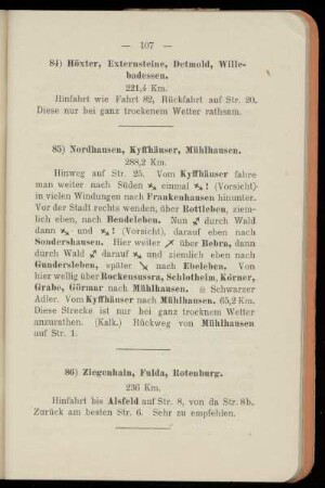 85) Nordhausen, Kyffhäuser, Mühlhausen