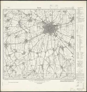 Meßtischblatt 2509 : Soest, 1927 : Soest. - Hrsg. 1897, einz. Nachtr. 1927. - 1:25000. - [Berlin]: Reichsamt für Landesaufnahme, 1927. - 1 Kt.