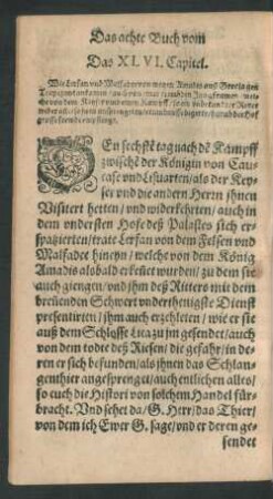Das XLVI. Capitel.