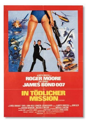 Filmplakat: „James Bond 007 – In tödlicher Mission“