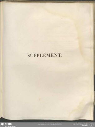 Supplément