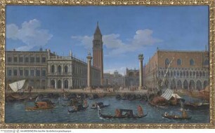 Die Piazza San Marco in Venedig von Süden