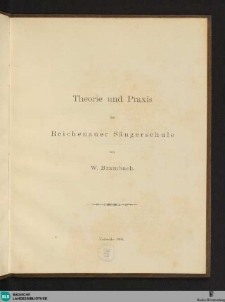 2: Theorie und Praxis der Reichenauer Sängerschule