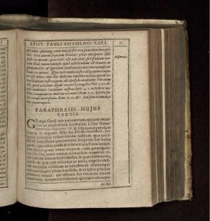 Paraphrasis Huius Partis