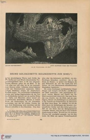 36: Bruno Goldschmitts Holzschnitte zur Bibel
