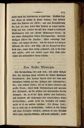30. Das Kloster Wettingen. - 34. Wettingen. Würenlos. Oedweil.